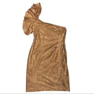 Gold Formal Dress